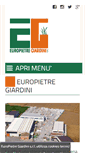 Mobile Screenshot of europietregiardini.com